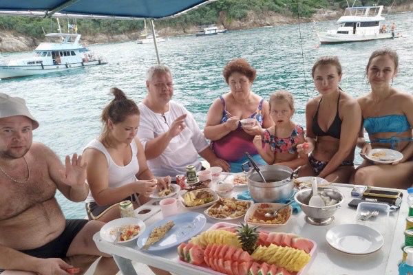 Family friendly join on Phuket fishing trips